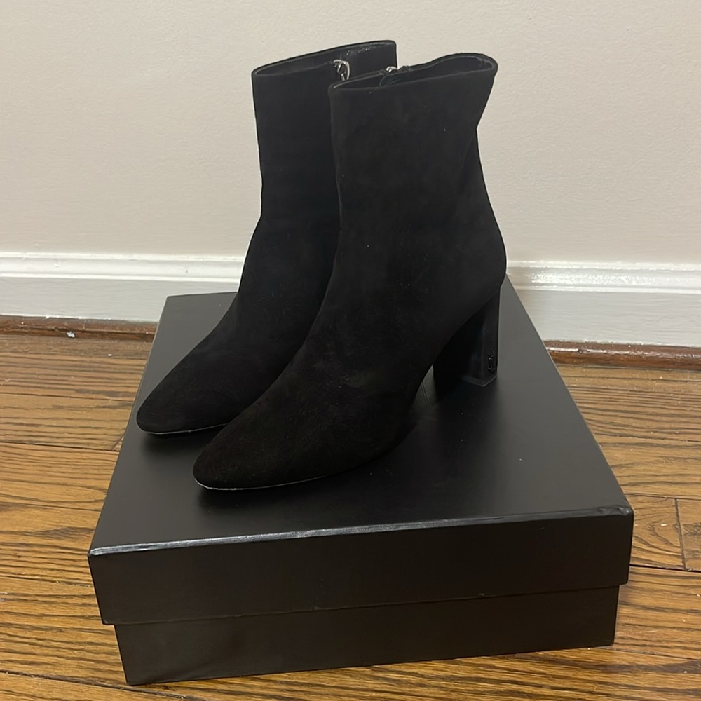 Saint Laurent Suede Boots - Picture 4 of 8